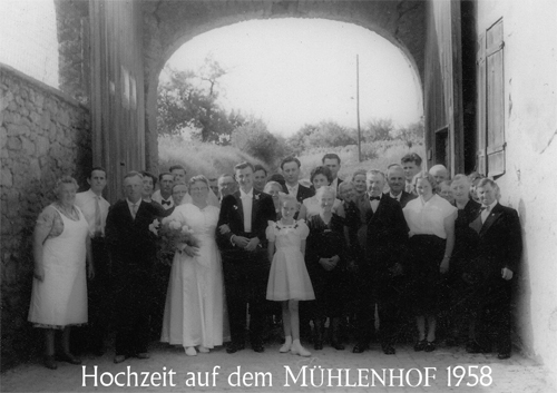 Historisches Bild - Hochzeit
